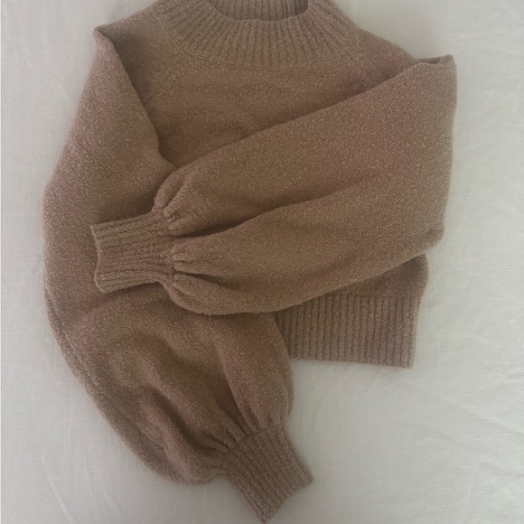 Vici Warm Beige Knit Sweater - Picture 2 of 5